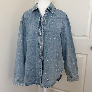 Universal Thread Blue Denim Shirt